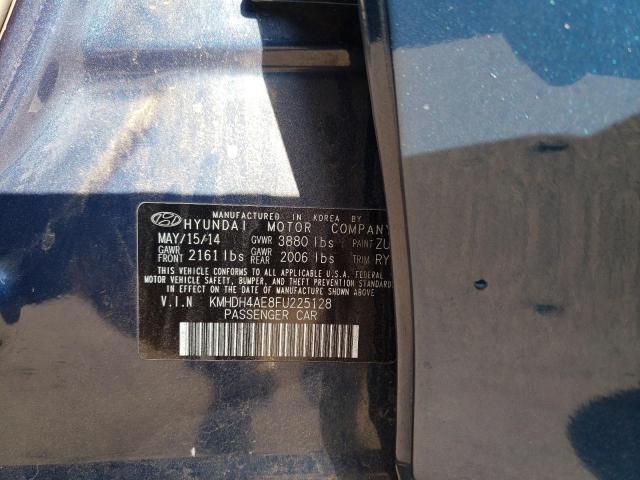 Photo 12 VIN: KMHDH4AE8FU225128 - HYUNDAI ELANTRA 