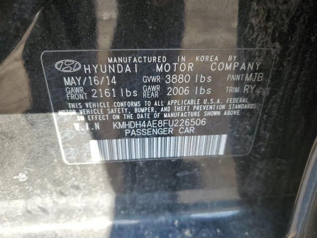 Photo 11 VIN: KMHDH4AE8FU226506 - HYUNDAI ELANTRA 