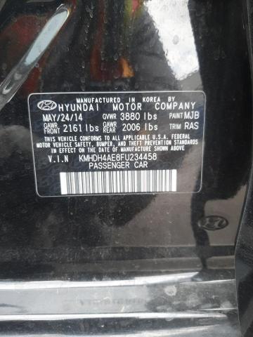 Photo 11 VIN: KMHDH4AE8FU234458 - HYUNDAI ELANTRA SE 