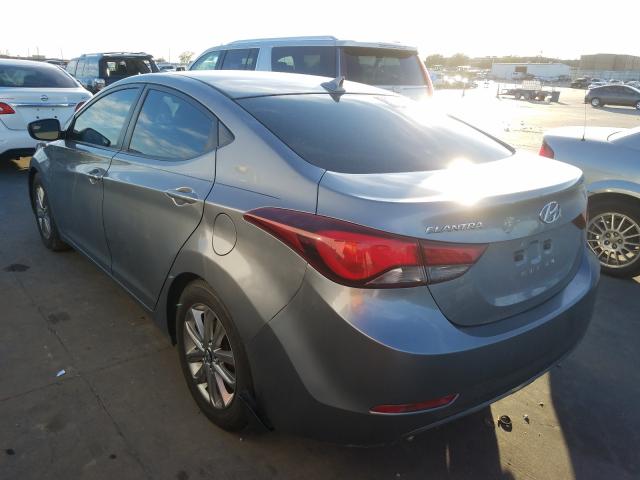 Photo 2 VIN: KMHDH4AE8FU250305 - HYUNDAI ELANTRA SE 