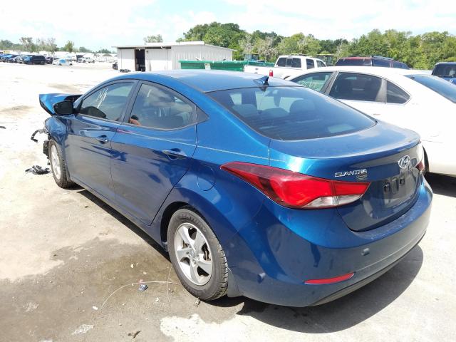 Photo 2 VIN: KMHDH4AE8FU279397 - HYUNDAI ELANTRA SE 