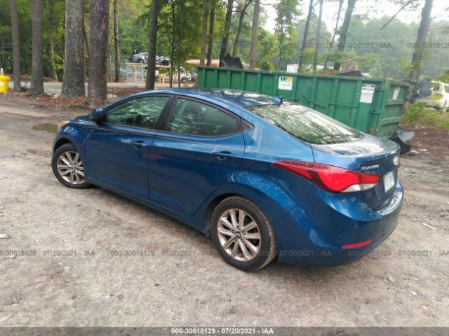 Photo 2 VIN: KMHDH4AE8FU346564 - HYUNDAI ELANTRA SE 