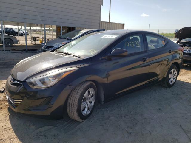 Photo 1 VIN: KMHDH4AE8GU481027 - HYUNDAI ELANTRA SE 