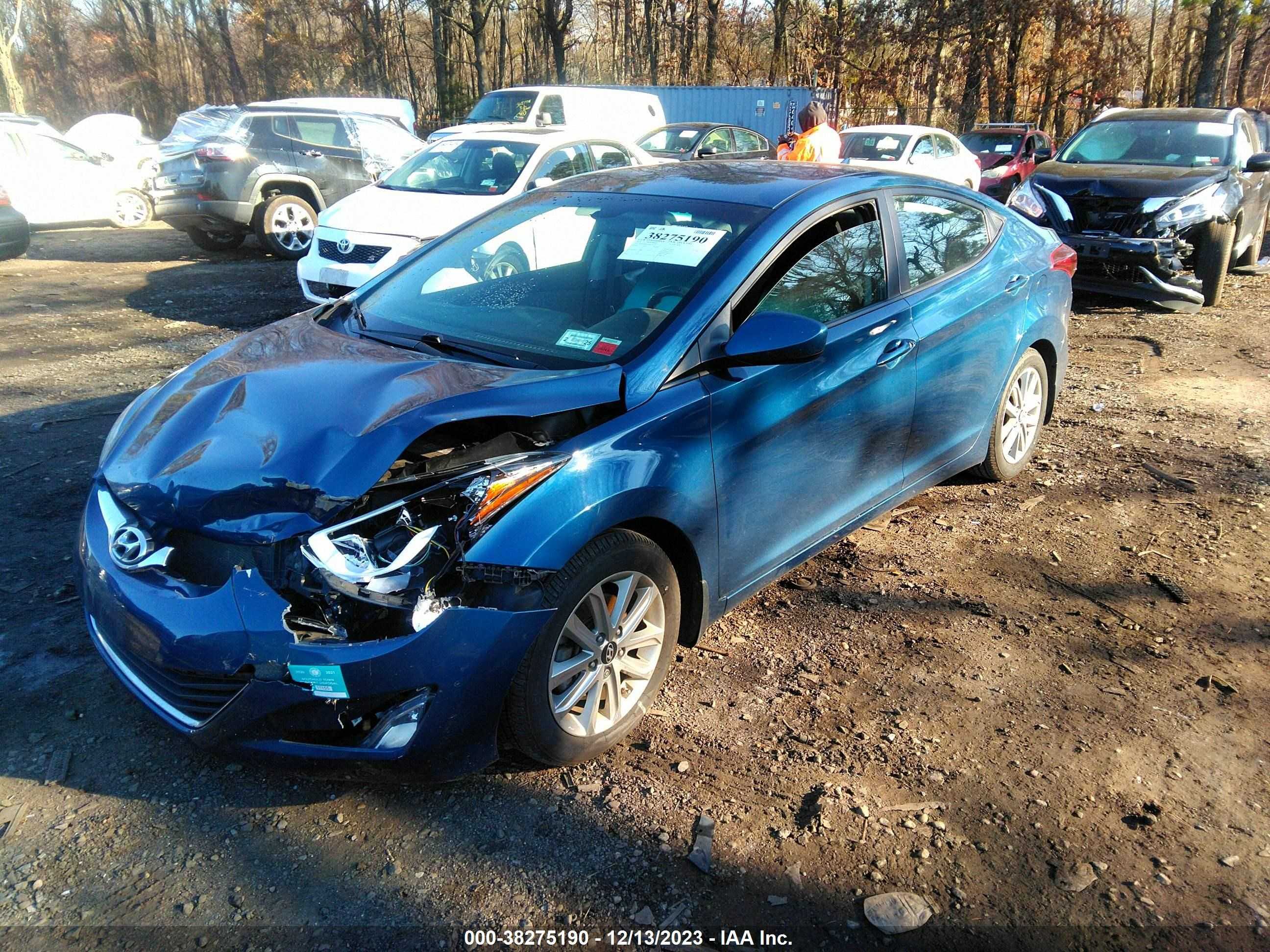 Photo 1 VIN: KMHDH4AE8GU503365 - HYUNDAI ELANTRA 