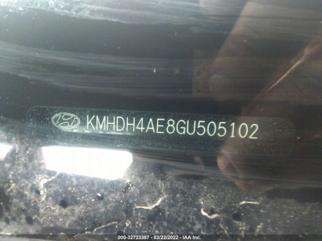 Photo 8 VIN: KMHDH4AE8GU505102 - HYUNDAI ELANTRA 