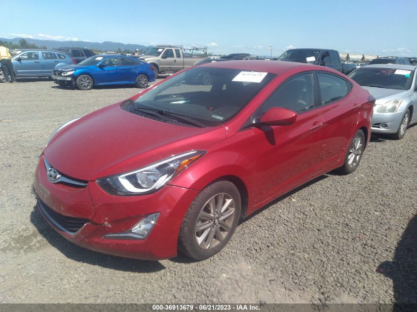 Photo 1 VIN: KMHDH4AE8GU518500 - HYUNDAI ELANTRA 