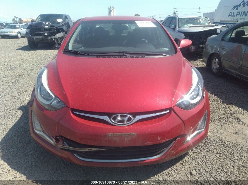 Photo 12 VIN: KMHDH4AE8GU518500 - HYUNDAI ELANTRA 