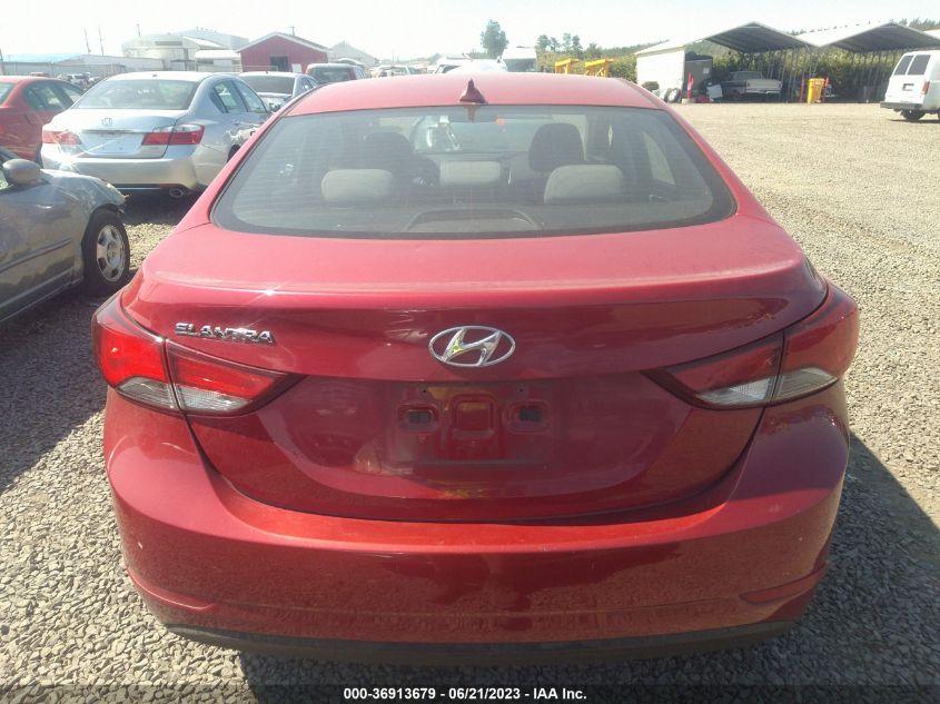 Photo 16 VIN: KMHDH4AE8GU518500 - HYUNDAI ELANTRA 