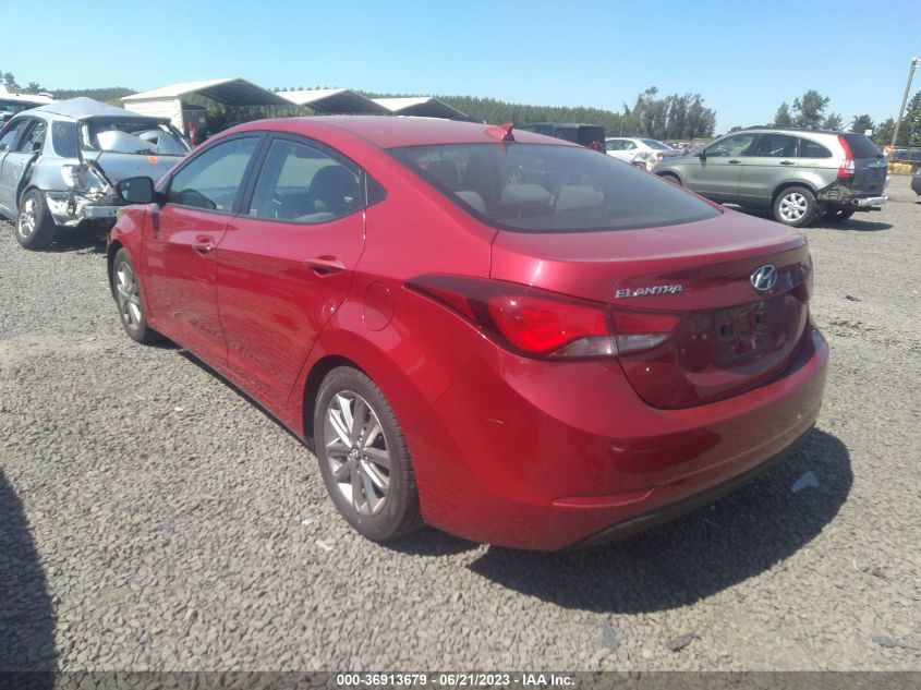 Photo 2 VIN: KMHDH4AE8GU518500 - HYUNDAI ELANTRA 