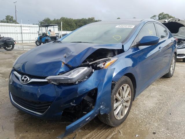 Photo 1 VIN: KMHDH4AE8GU526368 - HYUNDAI ELANTRA SE 