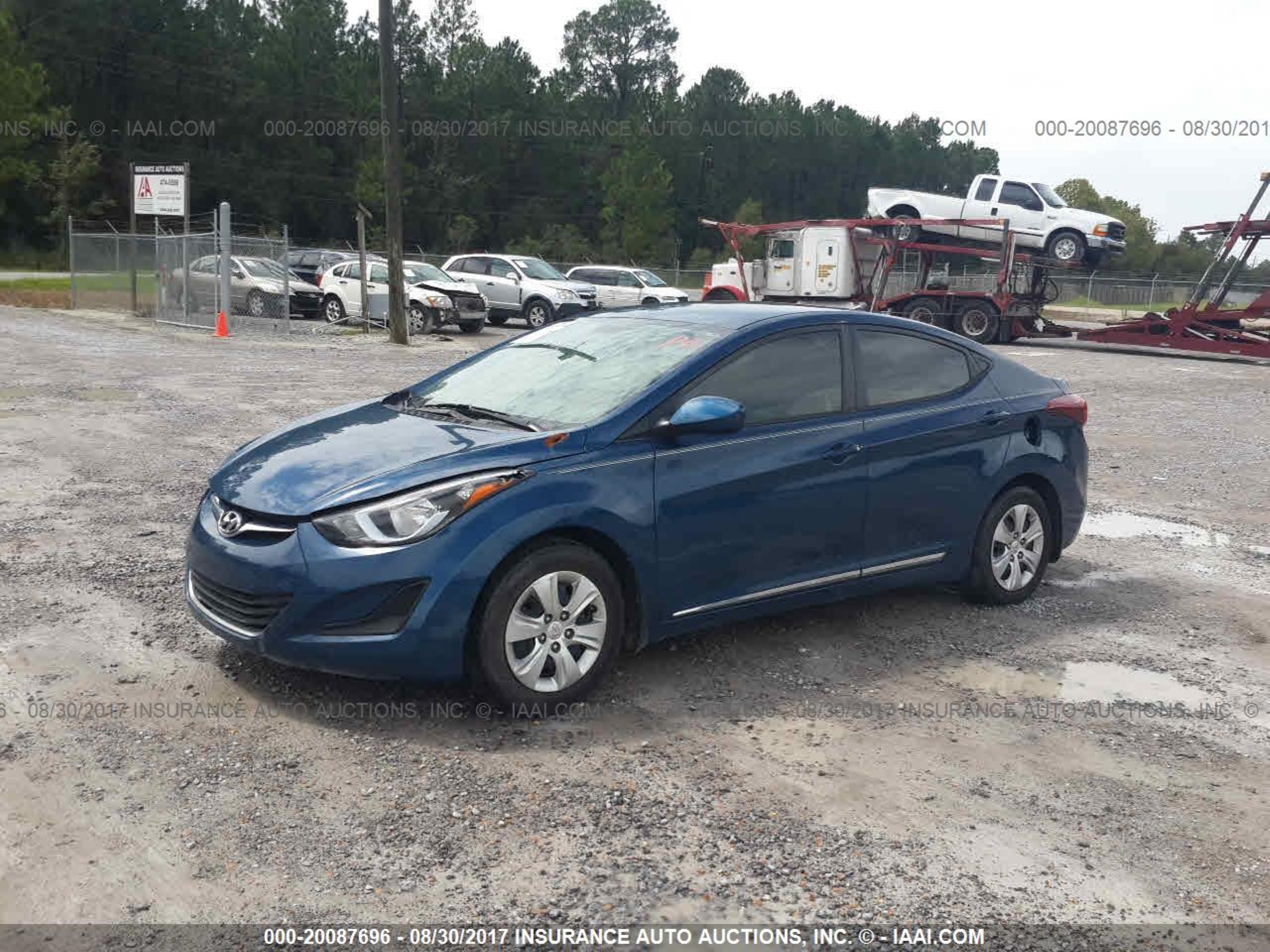 Photo 1 VIN: KMHDH4AE8GU542201 - HYUNDAI ELANTRA 