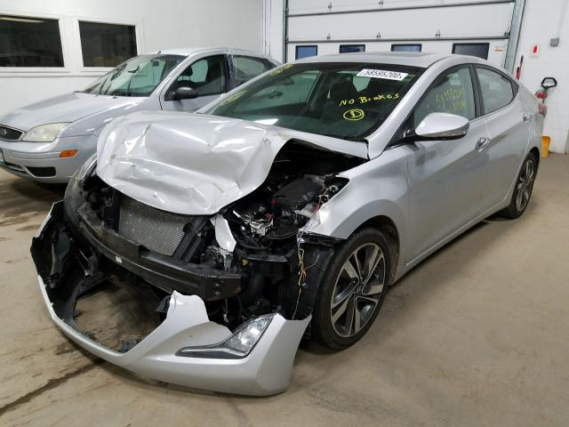 Photo 1 VIN: KMHDH4AE8GU597974 - HYUNDAI ELANTRA SE 