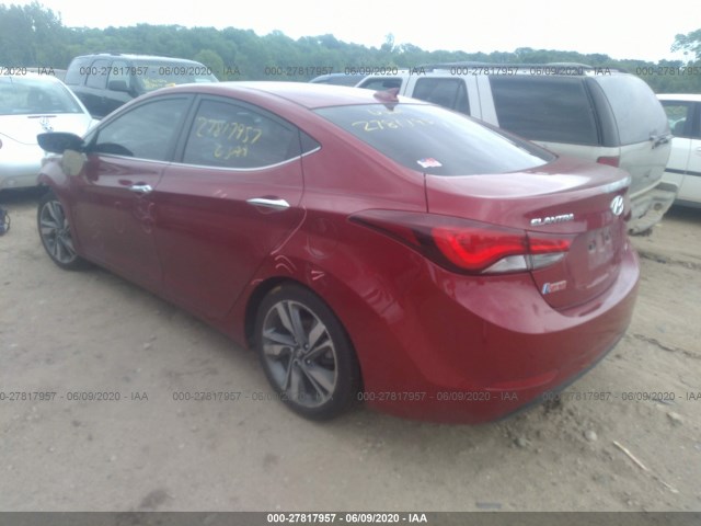 Photo 2 VIN: KMHDH4AE8GU599174 - HYUNDAI ELANTRA 