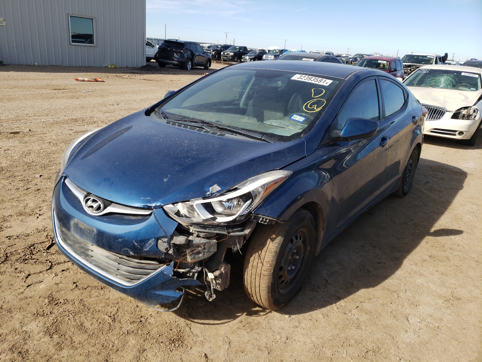 Photo 1 VIN: KMHDH4AE8GU601263 - HYUNDAI ELANTRA 