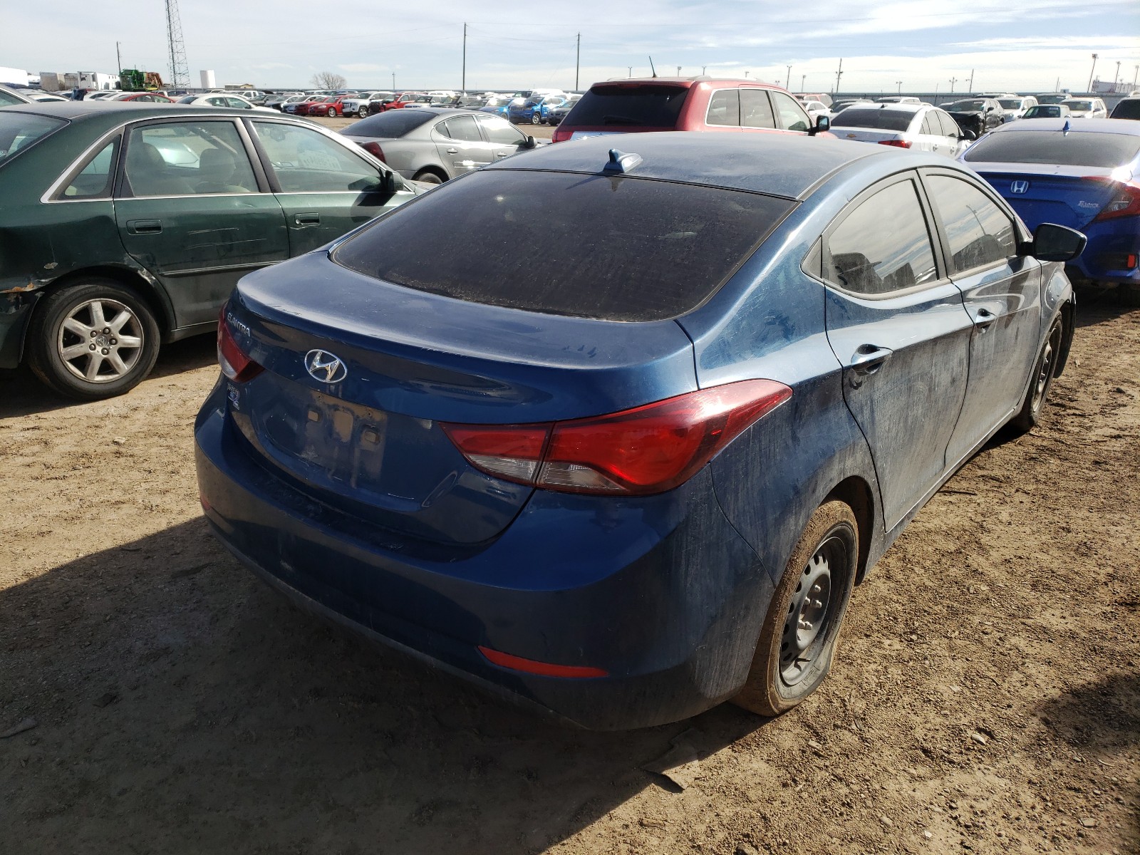 Photo 3 VIN: KMHDH4AE8GU601263 - HYUNDAI ELANTRA 