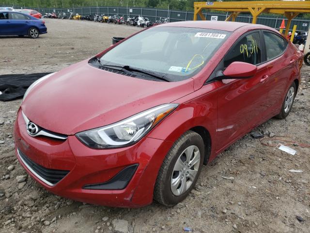 Photo 1 VIN: KMHDH4AE8GU606737 - HYUNDAI ELANTRA SE 