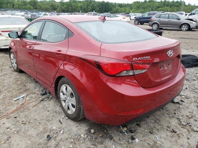 Photo 2 VIN: KMHDH4AE8GU606737 - HYUNDAI ELANTRA SE 