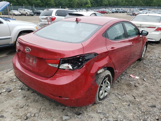 Photo 3 VIN: KMHDH4AE8GU606737 - HYUNDAI ELANTRA SE 