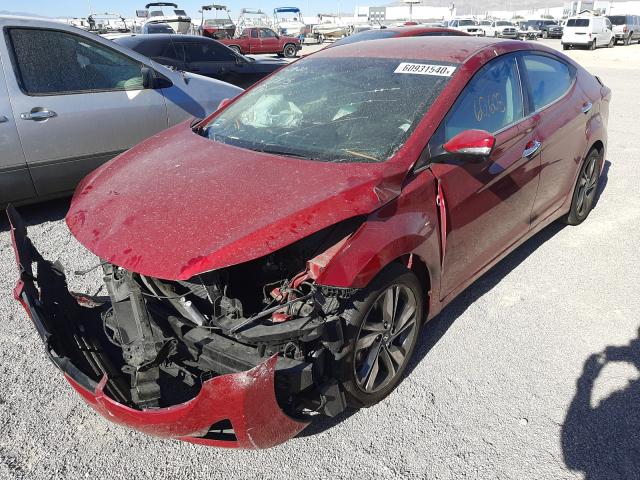 Photo 1 VIN: KMHDH4AE8GU617558 - HYUNDAI ELANTRA SE 