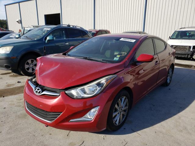 Photo 1 VIN: KMHDH4AE8GU637132 - HYUNDAI ELANTRA 