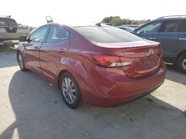 Photo 2 VIN: KMHDH4AE8GU637132 - HYUNDAI ELANTRA 