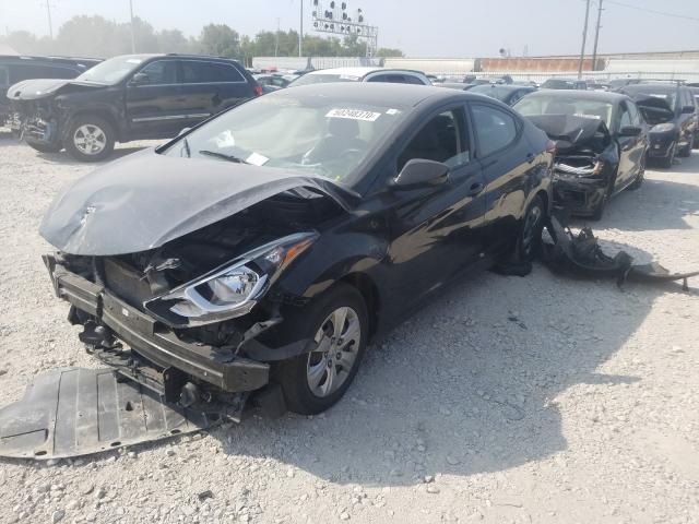 Photo 1 VIN: KMHDH4AE8GU646171 - HYUNDAI ELANTRA SE 