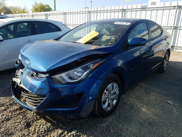 Photo 1 VIN: KMHDH4AE8GU649118 - HYUNDAI ELANTRA SE 