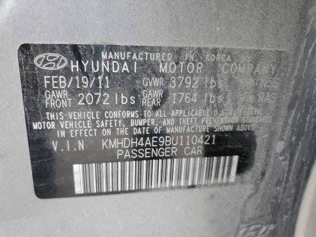 Photo 11 VIN: KMHDH4AE9BU110421 - HYUNDAI ELANTRA 