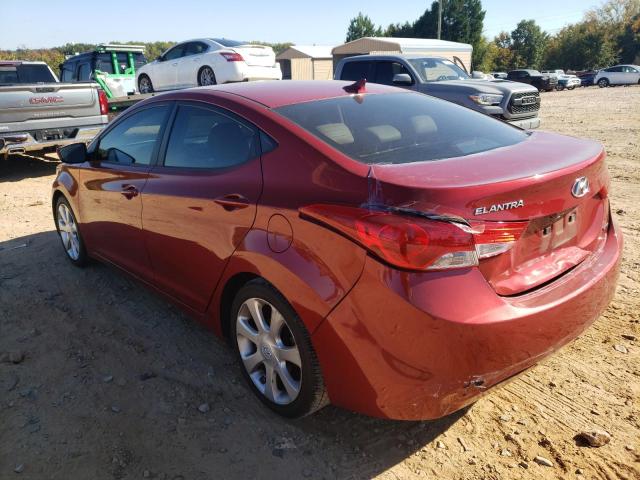 Photo 2 VIN: KMHDH4AE9BU163264 - HYUNDAI ELANTRA GL 