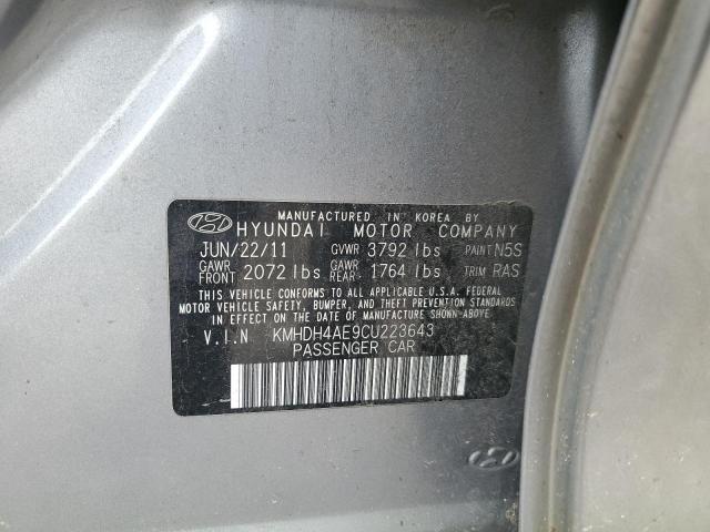 Photo 11 VIN: KMHDH4AE9CU223643 - HYUNDAI ELANTRA 