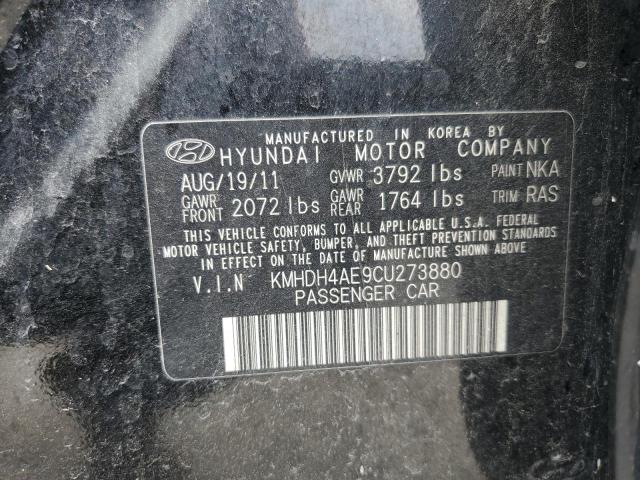 Photo 11 VIN: KMHDH4AE9CU273880 - HYUNDAI ELANTRA 