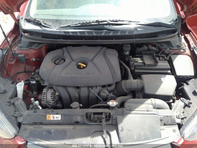 Photo 9 VIN: KMHDH4AE9CU287780 - HYUNDAI ELANTRA 