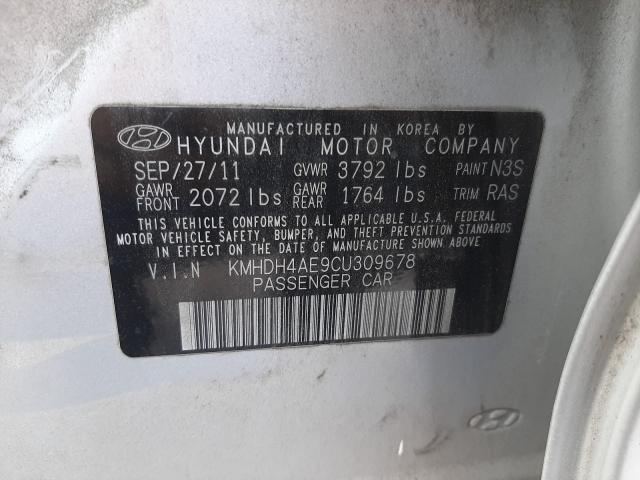 Photo 9 VIN: KMHDH4AE9CU309678 - HYUNDAI ELANTRA GL 