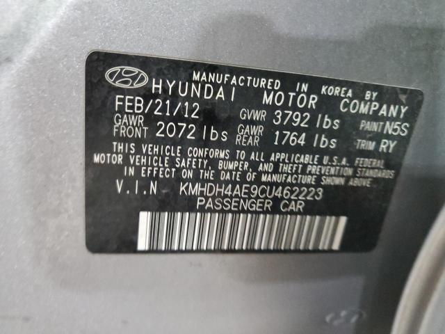 Photo 11 VIN: KMHDH4AE9CU462223 - HYUNDAI ELANTRA 