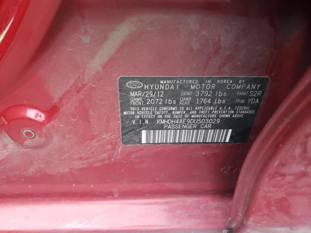 Photo 11 VIN: KMHDH4AE9DU503029 - HYUNDAI ELANTRA GL 