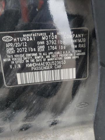 Photo 11 VIN: KMHDH4AE9DU523653 - HYUNDAI ELANTRA GL 