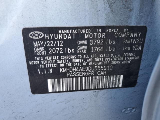 Photo 11 VIN: KMHDH4AE9DU555910 - HYUNDAI ELANTRA 