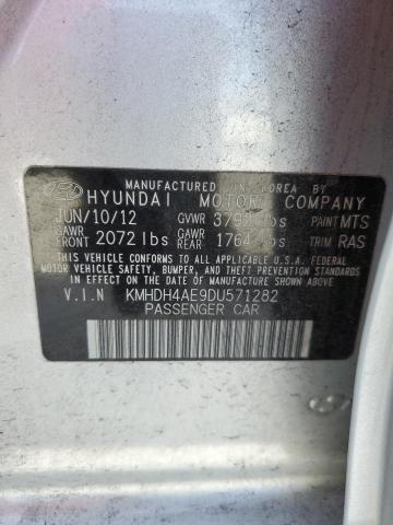 Photo 11 VIN: KMHDH4AE9DU571282 - HYUNDAI ELANTRA 