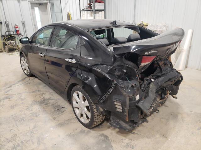 Photo 2 VIN: KMHDH4AE9DU661628 - HYUNDAI ELANTRA GL 