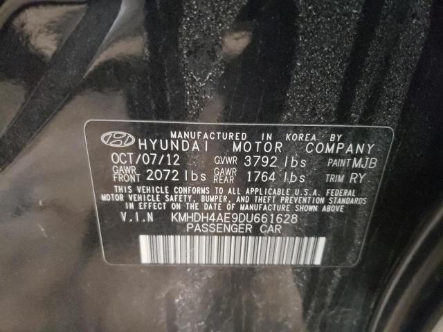 Photo 9 VIN: KMHDH4AE9DU661628 - HYUNDAI ELANTRA GL 