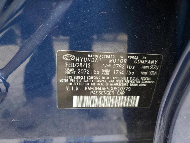 Photo 11 VIN: KMHDH4AE9DU810779 - HYUNDAI ELANTRA 