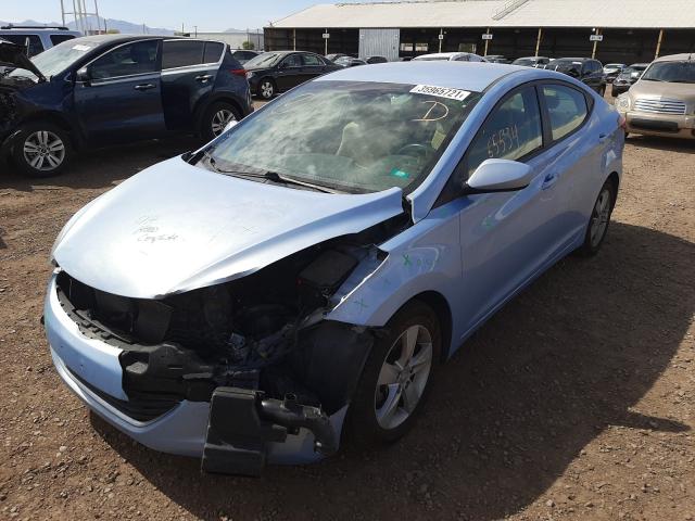 Photo 1 VIN: KMHDH4AE9DU845578 - HYUNDAI ELANTRA GL 