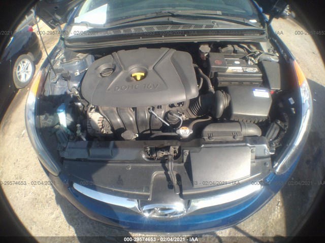 Photo 9 VIN: KMHDH4AE9DU876104 - HYUNDAI ELANTRA 