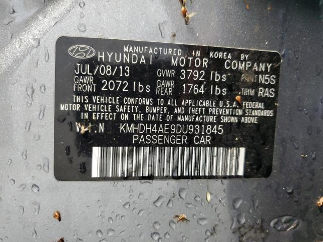 Photo 11 VIN: KMHDH4AE9DU931845 - HYUNDAI ELANTRA GL 