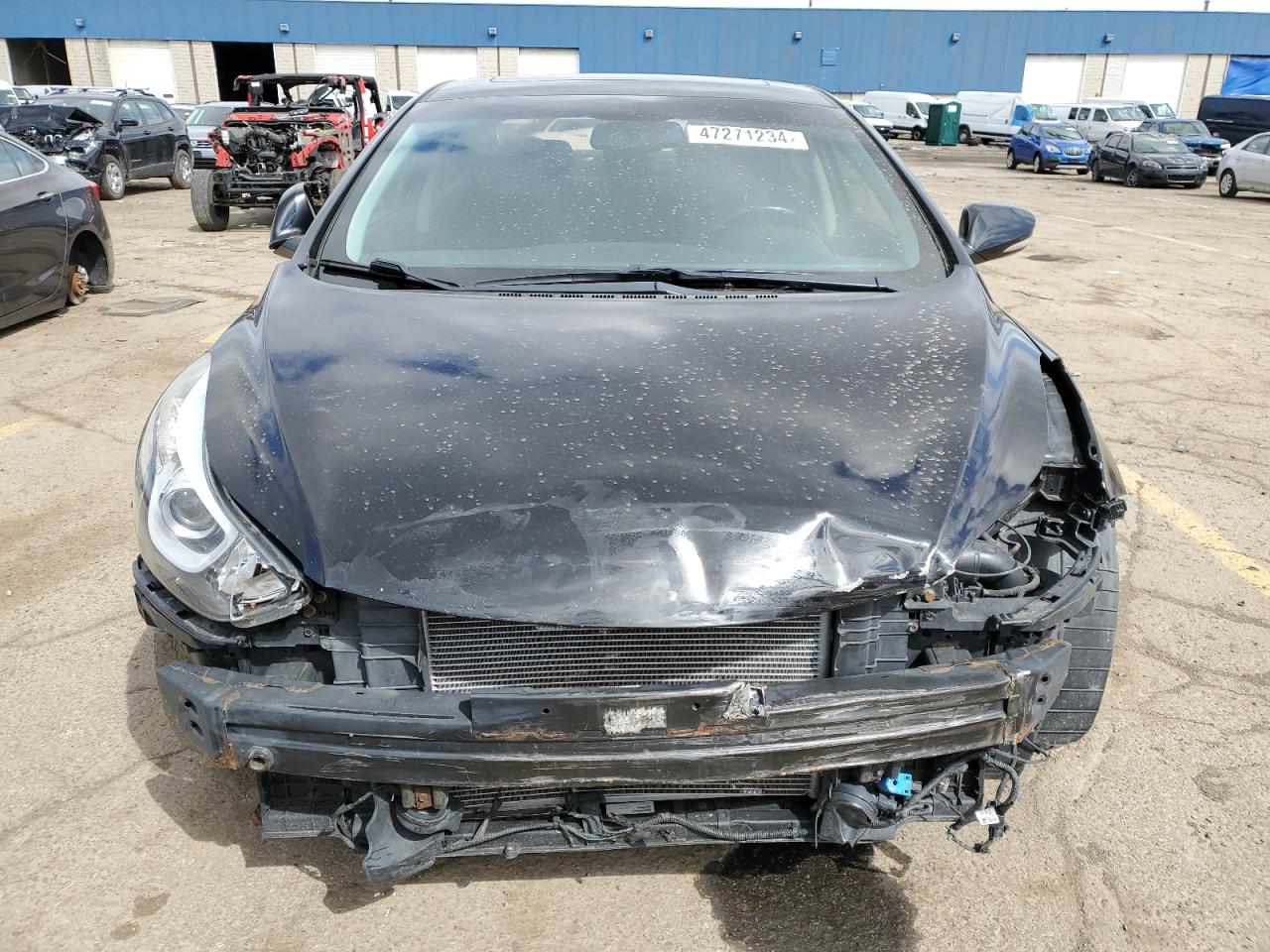 Photo 4 VIN: KMHDH4AE9EU034848 - HYUNDAI ELANTRA 