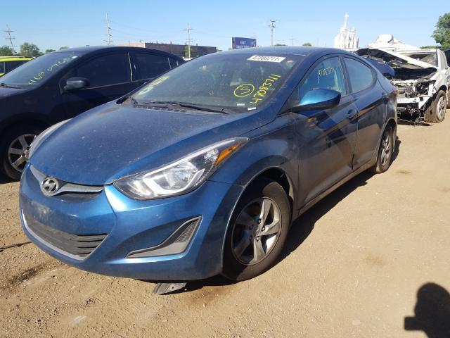 Photo 1 VIN: KMHDH4AE9EU101044 - HYUNDAI ELANTRA SE 