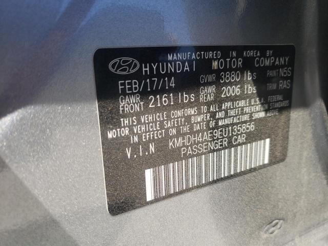 Photo 11 VIN: KMHDH4AE9EU135856 - HYUNDAI ELANTRA SE 