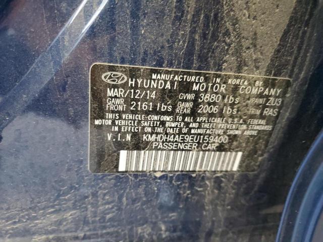 Photo 11 VIN: KMHDH4AE9EU159400 - HYUNDAI ELANTRA SE 