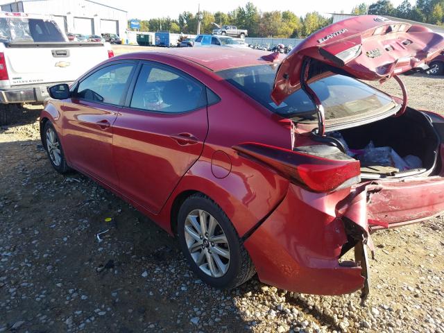 Photo 2 VIN: KMHDH4AE9EU162183 - HYUNDAI ELANTRA SE 