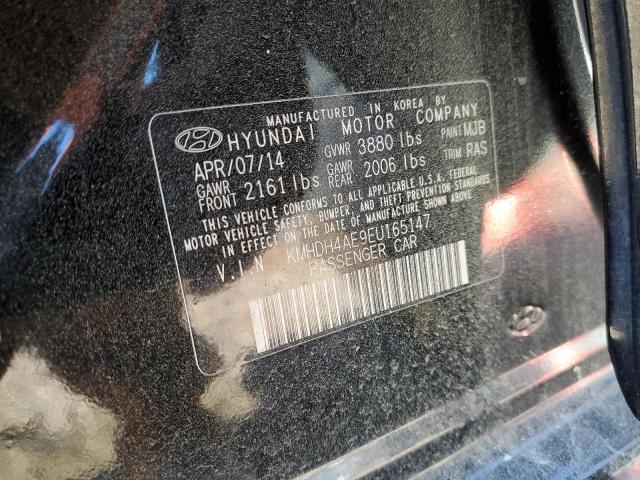 Photo 12 VIN: KMHDH4AE9EU165147 - HYUNDAI ELANTRA SE 